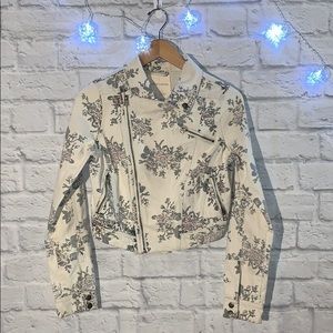 Sound and Matter Floral Jean Jacket